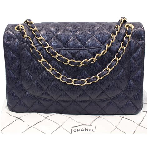 authentic chanel double flap bag|Chanel double flap jumbo size.